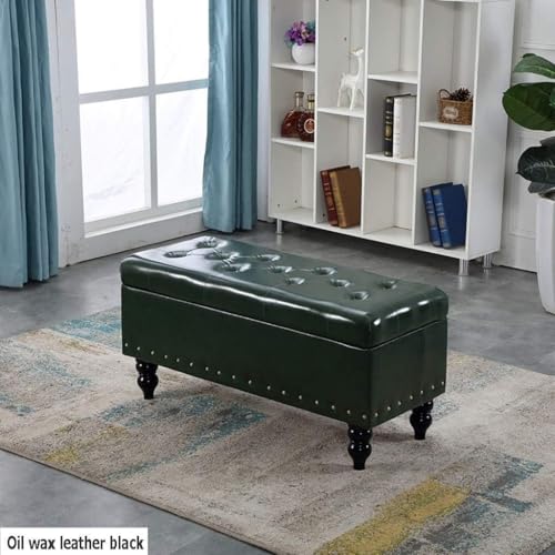 Taburete para dormitorio y recibidor banco largo para guardar zapatos 3