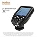 Godox Xpro-C TTL Wireless Flash Trigger Compatible for Canon EOS Cameras, Support 1/8000s HSS, 5 Dedicated Groups Buttons, Large Dot-Matrix LCD Display