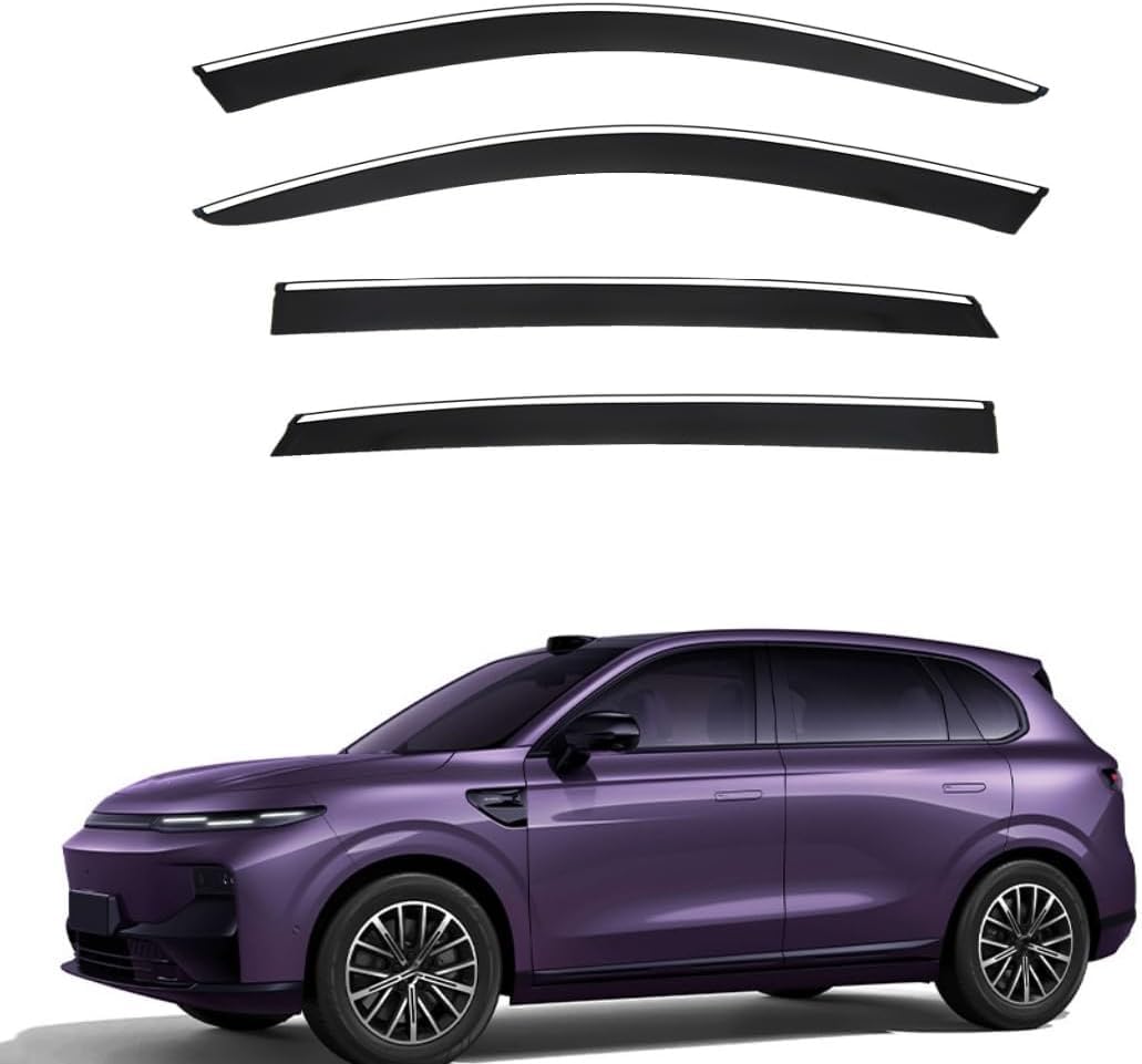 4Pcs Smoke Tint Car Window Deflectors for Leapmotor B10 MK1 2024+
