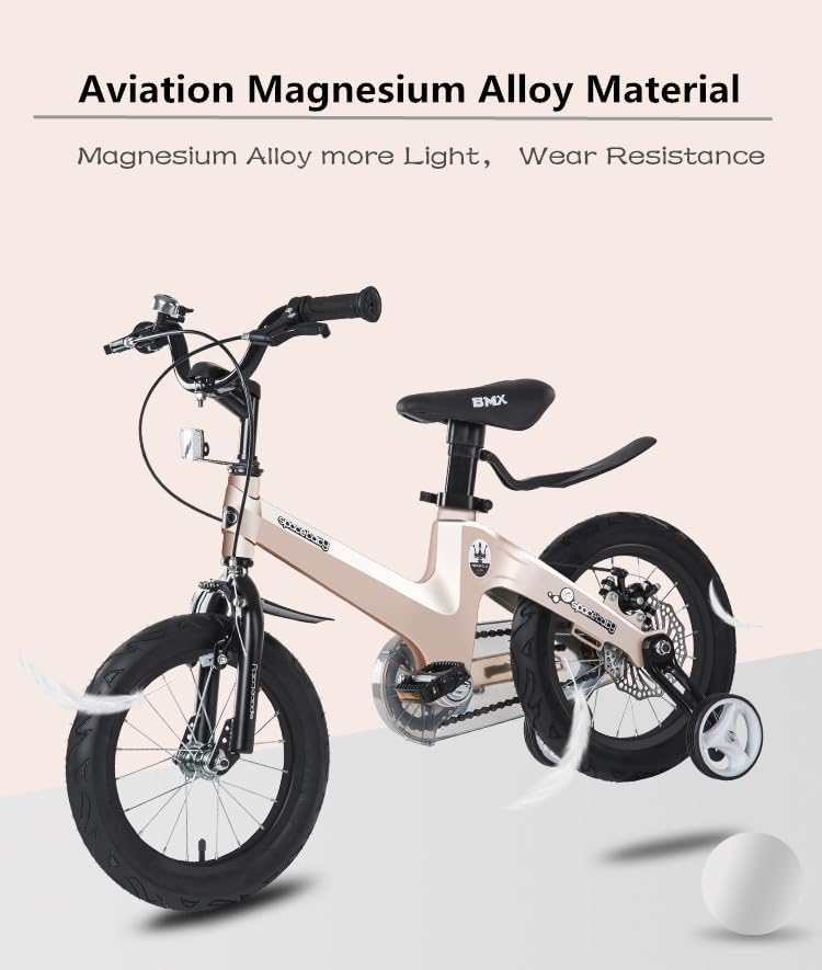 Miniatura 6 de Nice C - Bicicleta BMX infantil con freno de disco doble para niños y niñas ruedas de entrenamiento de 30 - 35 - 40 - 45 cm