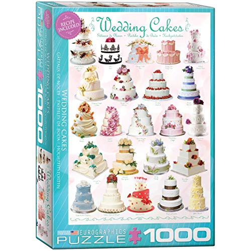Eurographics Wedding Cakes 1000-Piece Puzzle