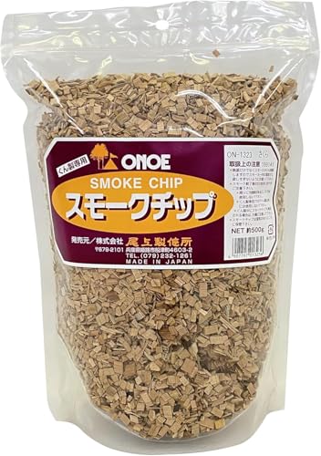 尾上 製作所 燻製用 スモークチップ サクラ 個性的な香りでさまざまな食材とマッチ 熱源/スモークから発熱 ウッド 焚き火台