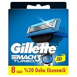Mach 3 cuchillas de afeitar Mach 3 turbo - 32 gillette mach 3 turbo cuchillas de afeitar