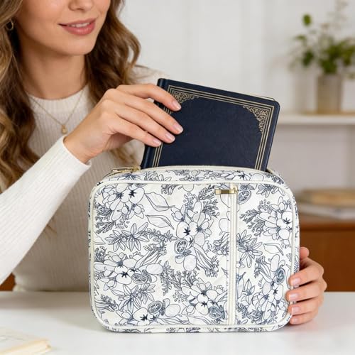 Kit de diario bíblico como regalo de comunión con estuche de gran capacidad 3