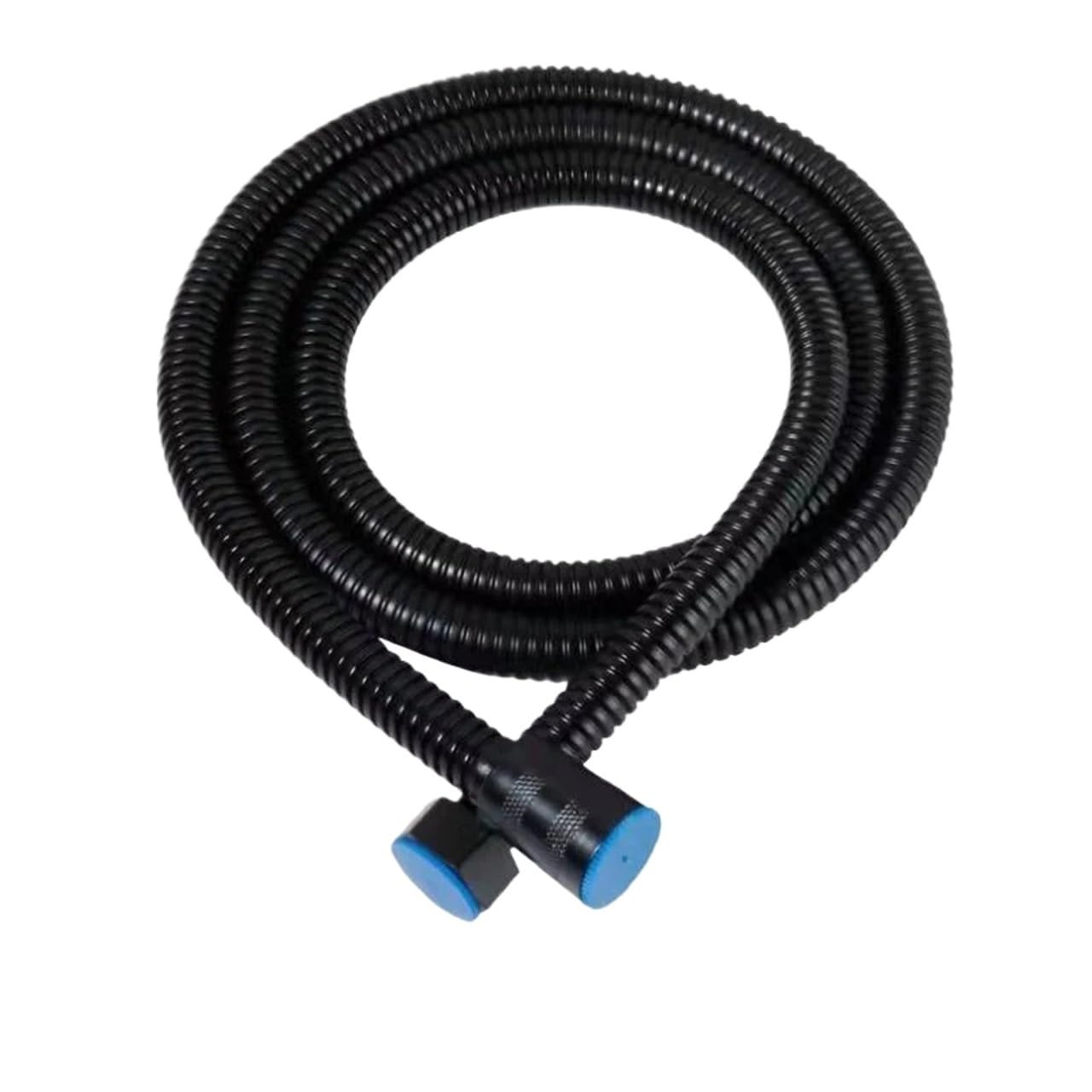 Zhidaishi Black Shower Hose Stainless Steel Shower Hose Long Bathroom Shower Water Hose Extension Plumbing Pipe Showerhead Tube Bathroom Accessorie