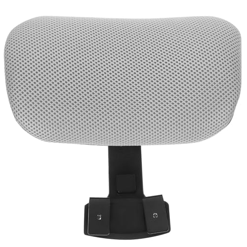 Lurrose Cojín Ergonómico para Cabeza de Silla de Oficina Ajustable Altura con Soporte Cervical y Transpirable para Despacho y Ordenador