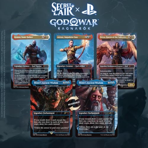 Magic the Gathering Secret Lair x God of War: Norse (Non-Foil)