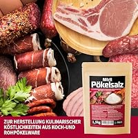 D&O Nature Products Pökelsalz 1,5kg Nitritpökelsalz, Trocken- u. Nasspökeln – Ansicht 3