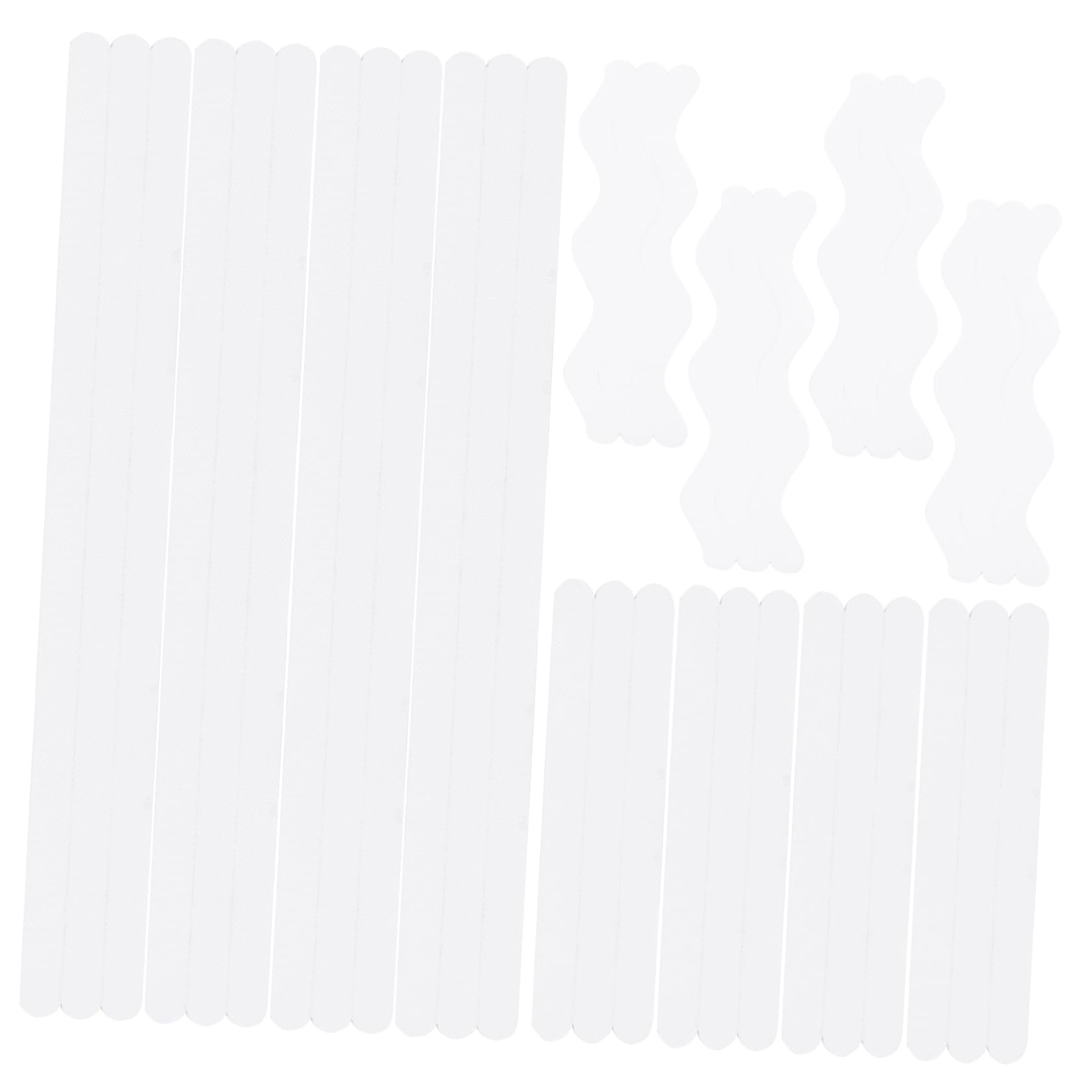 Artibetter 144pezzi Adesive Antiscivolo per Scale e Nonslip per Facile Installare Residui per Lisce