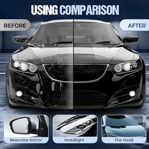 Effect Car Coating Spray Waterless Wash Scratch Wax Polish Ceramic for Shine Repels Dust Auto Paint Boats Motorcycles — view 2