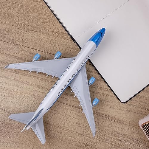 Avión Americano Airforceone de colección réplica B747 escala 1:300 3