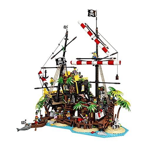 Ideas Pirati di Barracuda bay 21322, Nero - Lego - Immagine 2