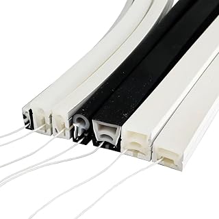 Waterproof Flexible LED Neon Silicone Tube - Outdoor Decoration Light Strip Housing ，1pcs | White,0513-4m