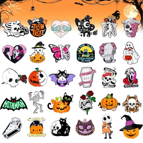Pines decorativos para mochilas que solucionan la falta de estilo en tu ropa de Halloween
