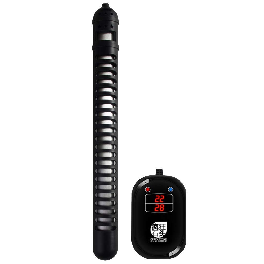 MU Riscaldatori per acquari Domestici 1500 W Smart umidificatore per Animali Domestici con Tartaruga, termostato Automatico, Telecomando Digitale Indipendente,1200W