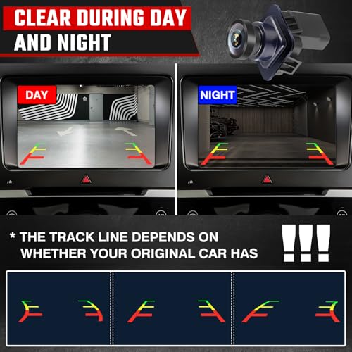 Image of Backup Camera Rear View Camera Fit for F150 2010-2014 Mustang 2015-2020 Lincoln MKC 2015-2019 Parking Park Assist Camera Replace#EL3T-19G490-AA EL3Z-19G490-D BL3Z-19G490-B