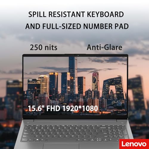 Lenovo V15 G4 Laptop, 15.6’’ FHD Display, Intel Core i5-13420H (Beat i5-1235U), 16GB RAM, 1TB SSD, Business & Student Laptop for Office, School, Home Use, Win 11 Home, Grey, with PCO Laptop Cooler - Image 6