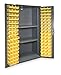 Durham - 3501-DLP-PB-96-2S-95 - Pegboard Cabinet, H 72, 2 Shelves, 96 Bins