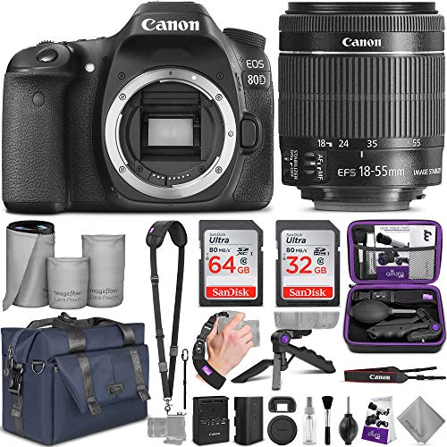 Amazon Canada: Canon EOS 80D DSLR Camera with EF-S 18-55mm f/3.5