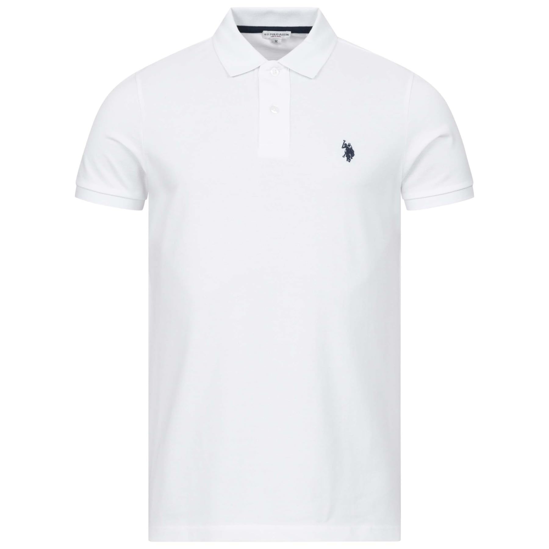 U.S. POLO ASSN. Herren Poloshirt (S-XXL) - 100% Baumwolle, Kurzarm, Basic - P029