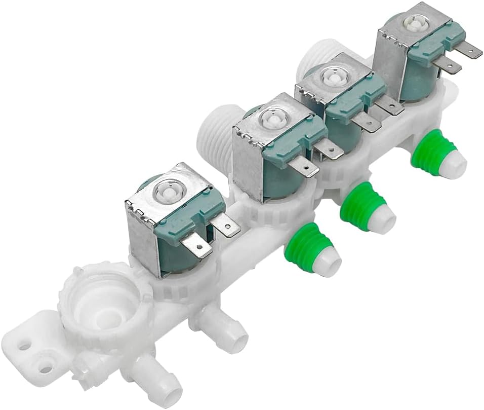 DC97-15459H Washing Machine Water Inlet Valve Replacement for Samsung Washer Inlet Valve Replaces AP5621731, PS4220862, EAP4220862