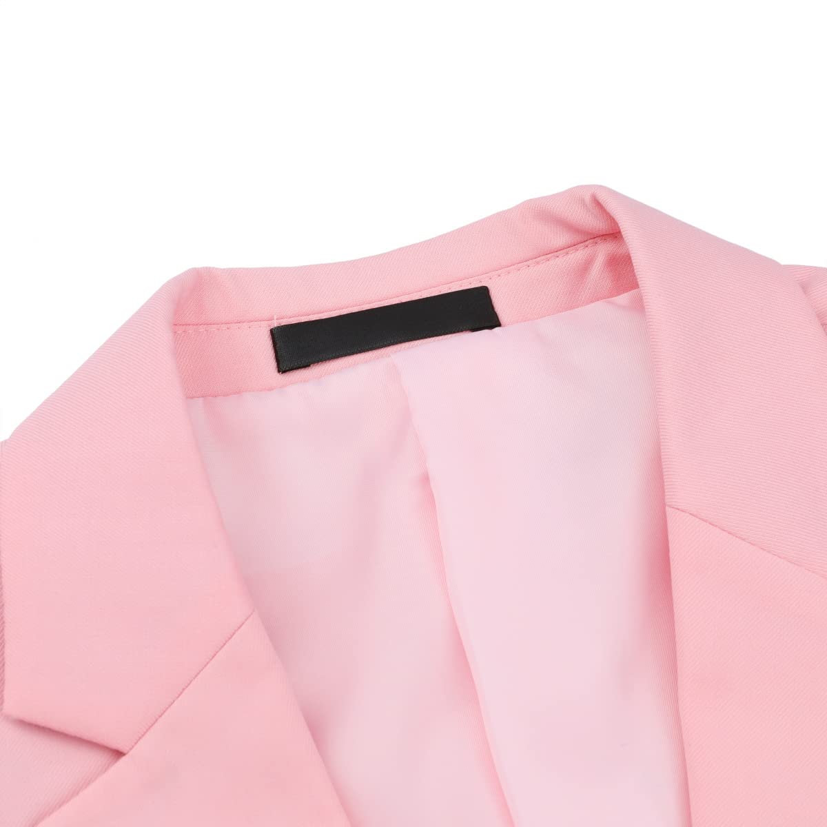 YOUTHUP Traje Slim Fit de 2 Piezas para Hombre Solo Pecho Negocio Boda Trajes 1 Botón Blazer y Pantalones