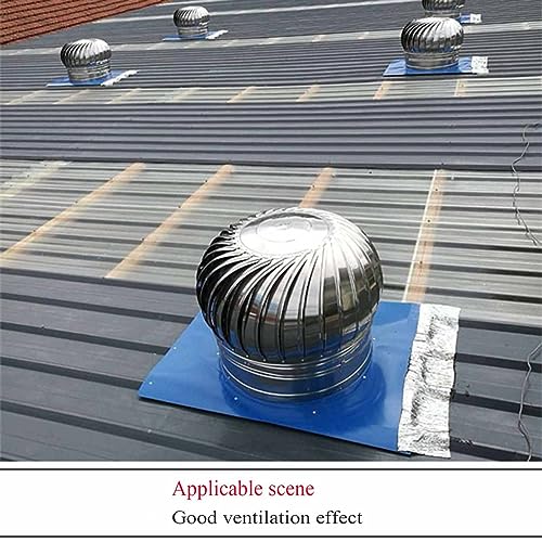 Comignolo in Acciaio Inox con girante Antivento per Una Ventilazione efficiente, Soluzione per tetti Resistente alle intemperie per Case e spazi Esterni.
