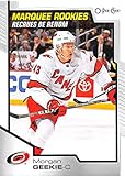 2020-21 O-Pee-Chee Hockey Short Print #524 Morgan Geekie RC Rookie Card Carolina Hurricanes Official NHL OPC Trading Card From The Upper Deck Company