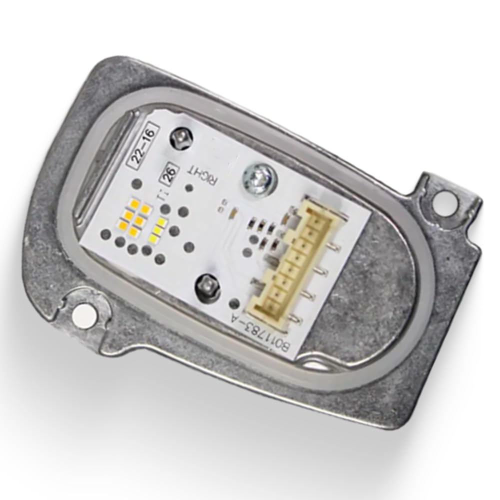Riloer Módulo de controlador de faros delanteros, módulo de luces LED de circulación diurna compatible con Audi A3 S3 2017-2020 8V0998474A MD-LD-28 derecho