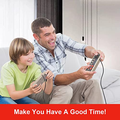 Retro Game Console, Classic Mini Video Game Console Built-in 620 Classic Games, AV Output and Dual Game Controllers - Image 3