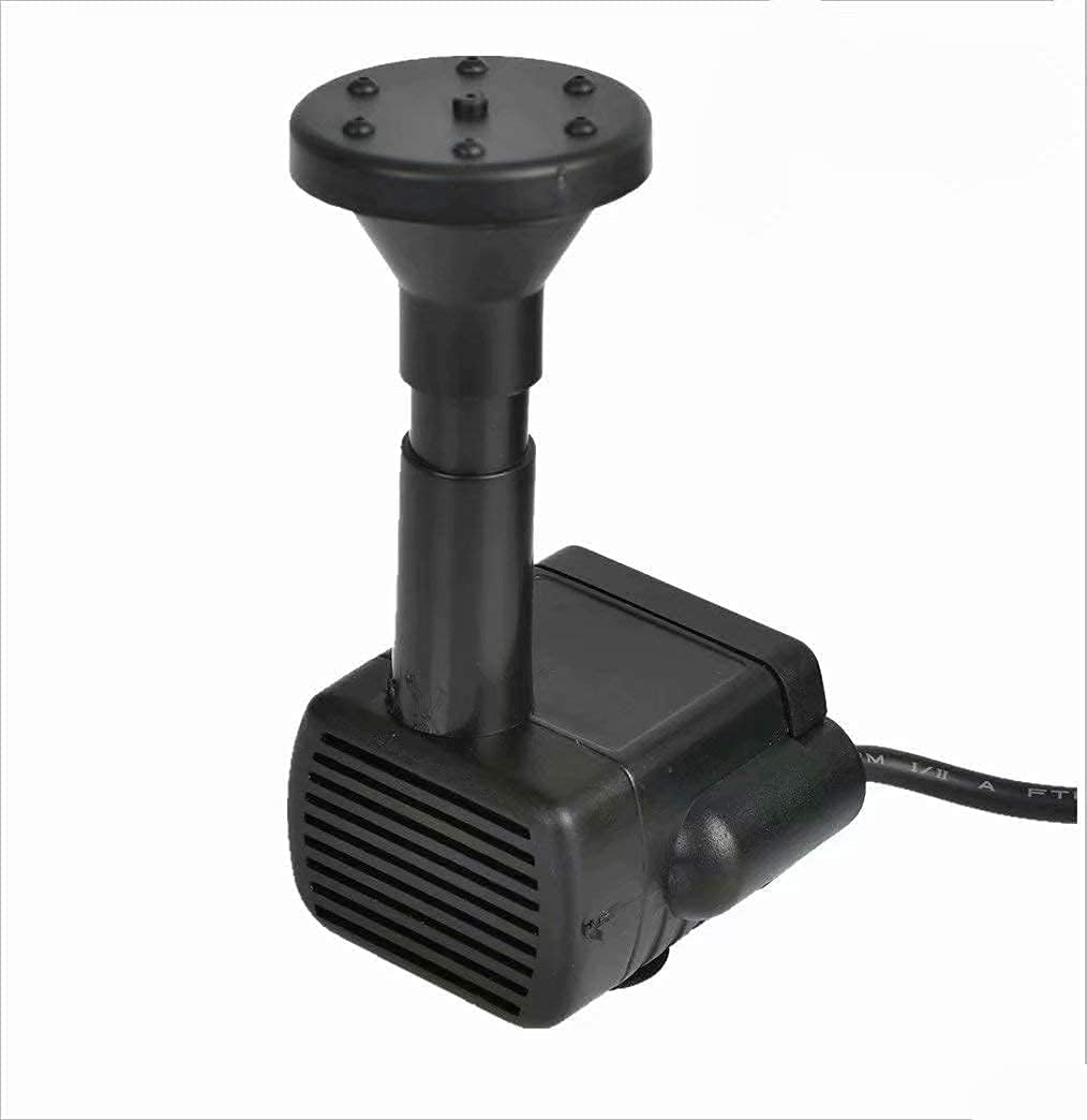 Floating Water Feature Submersible Water Pump for Bird Bath Ponds Gardens Pool Outdoor Decoration- Lotus Leaf Shaped