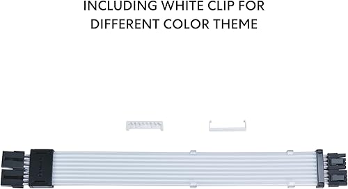 Miniatura 6 de Lian Li Strimer Wireless 8 Pin (PW8-1W) - Addressable RGB Power Extension Cable - 2.4 GHz Wireless Control with 382mm; 15.03 Inch Length - LED Strip