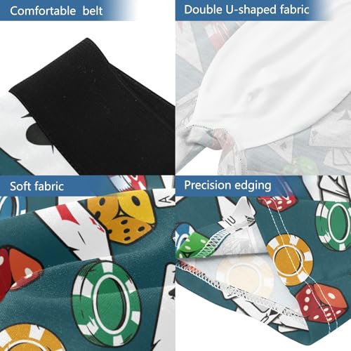 ZZKKO Men's Underwear Briefs Pretzel Watercolor Men's Boxer Briefs,Trunks Underwear for Men S-XXL4