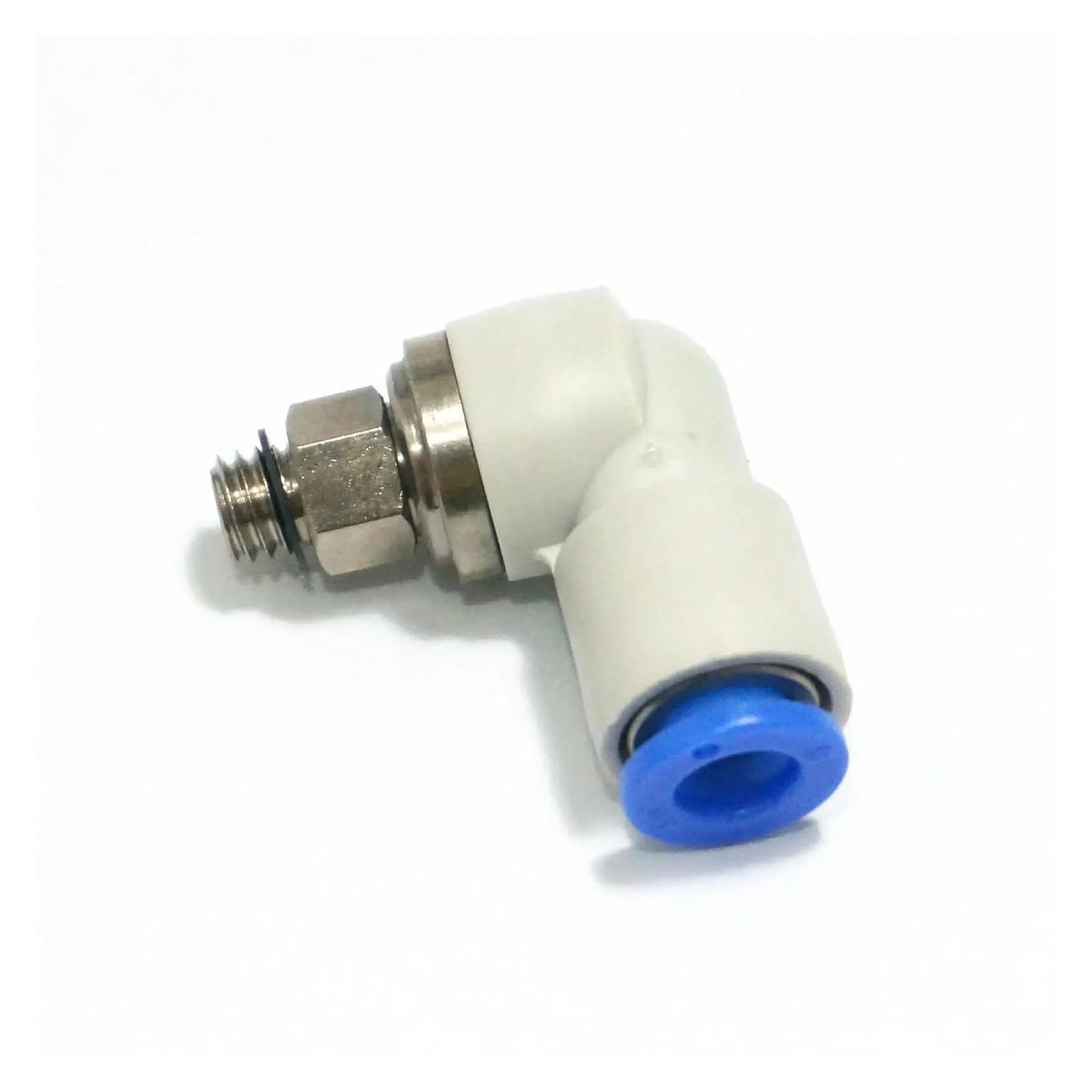 Gbidkkyzie One Color Ksl06-M6 Tube 0.D.6mm Connection Thread M6x1 Connectors Joint Elbow Rotary One Touch Fitting Ksl