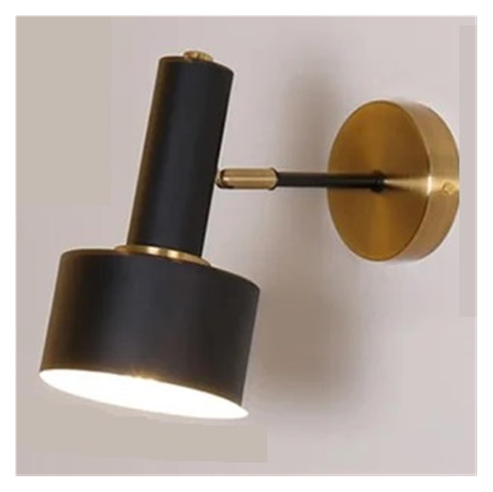 JCKJWL Art Display Light, LED Wall Reading Fashion Creative Light for BedHead Bedroom Corridor Exhibition Hall Flexible(Tricolor,Black and Gold)