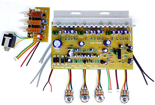 TECH AND TRADE 4440 TRIPLE IC BASED DIY HOME THEATER AUDIO AMPLIFIER CIRCUIT BOARD KIT -BOARD AND KARAOKE DRIVER