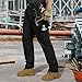 IGOLUMON Men's StretchTactical Pants, Breathable Ripstop Cargo Pants, Outdoor Lightweight EDC Work Hiking Pants, Durable Casual Trousers Black