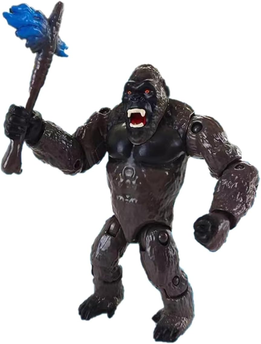 Amazon.com: SAELAC 6 Inch Gorilla Toy, Classic Movie Character Black ...