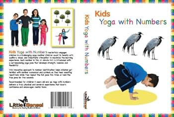 DVD Kids Yoga with Numbers (New 2011) Counting with 20 Fun Yoga Poses, Kids Fitness ages 3+ Book