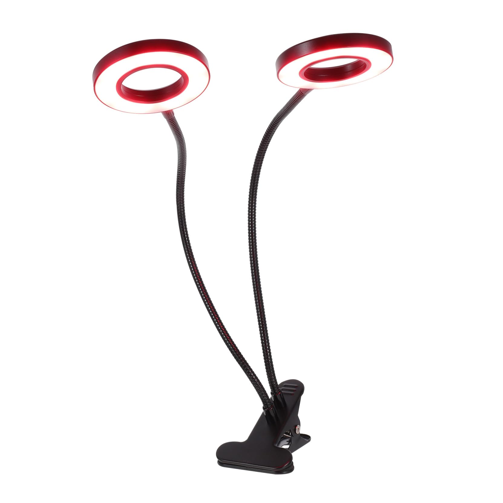 INOOMP Led Pflanzenlampe Clip Mit USB 5v Einstellbares Pflanzenwachstumslicht Für Zimmerpflanzen Full Spectrum Wachstumslicht Für Innenbereiche Energiesparend Und Langlebig