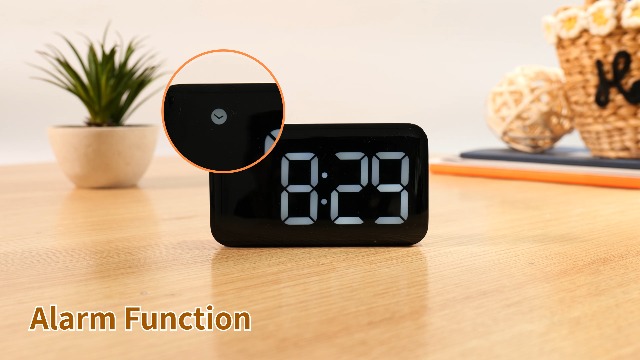 DOOMAY Timer Digitale Conto Alla Rovescia – Display LED 3,6'', 4 Allarmi, Volume Regolabile, Magnetico, Per Cucina E Aula