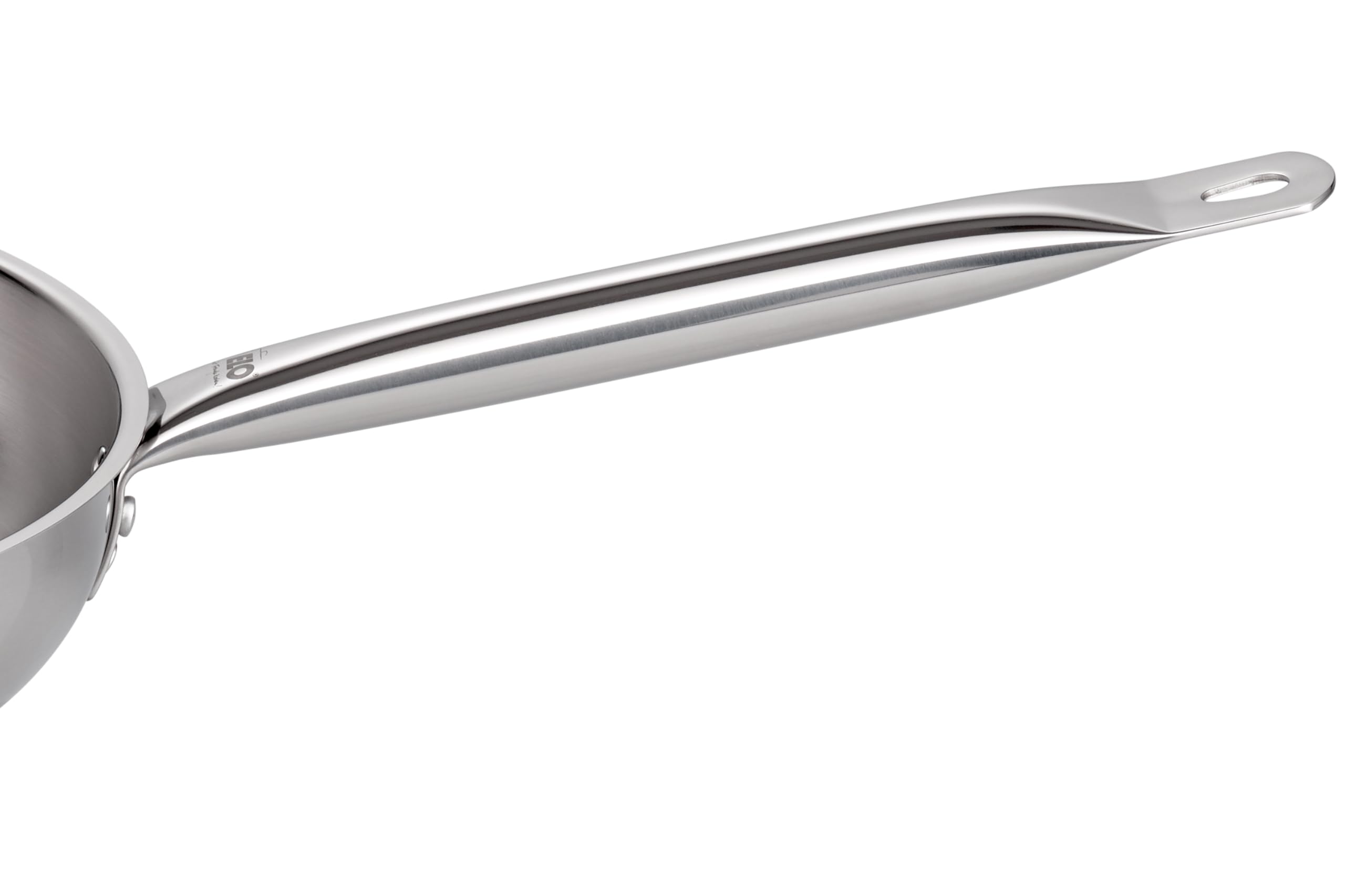 ELO Padella in acciaio inox 18/10 a induzione 32 cm – Tutti i fuochi compatibili – acciaio inossidabile, grigio 3