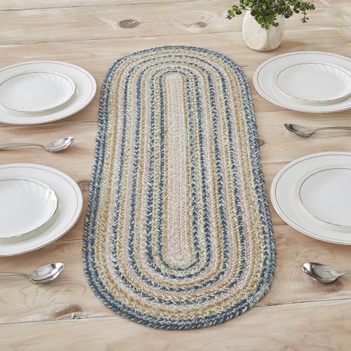 Vhc Brands 83455 Kaila Jute Oval Runner 12X36 cover