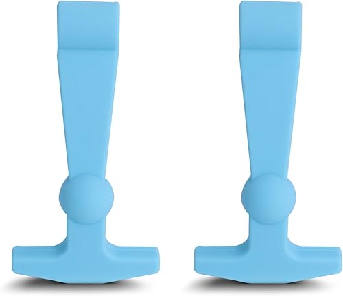 Pestillos de repuesto para Yeti, RTIC, piezas de cierre de tapa (paquete de 2) compatibles con cierres en T de Yeti Coolers hechos de goma dura y