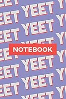 Notebook: Yeet Pink Red Typography Meme Pattern 1795458410 Book Cover
