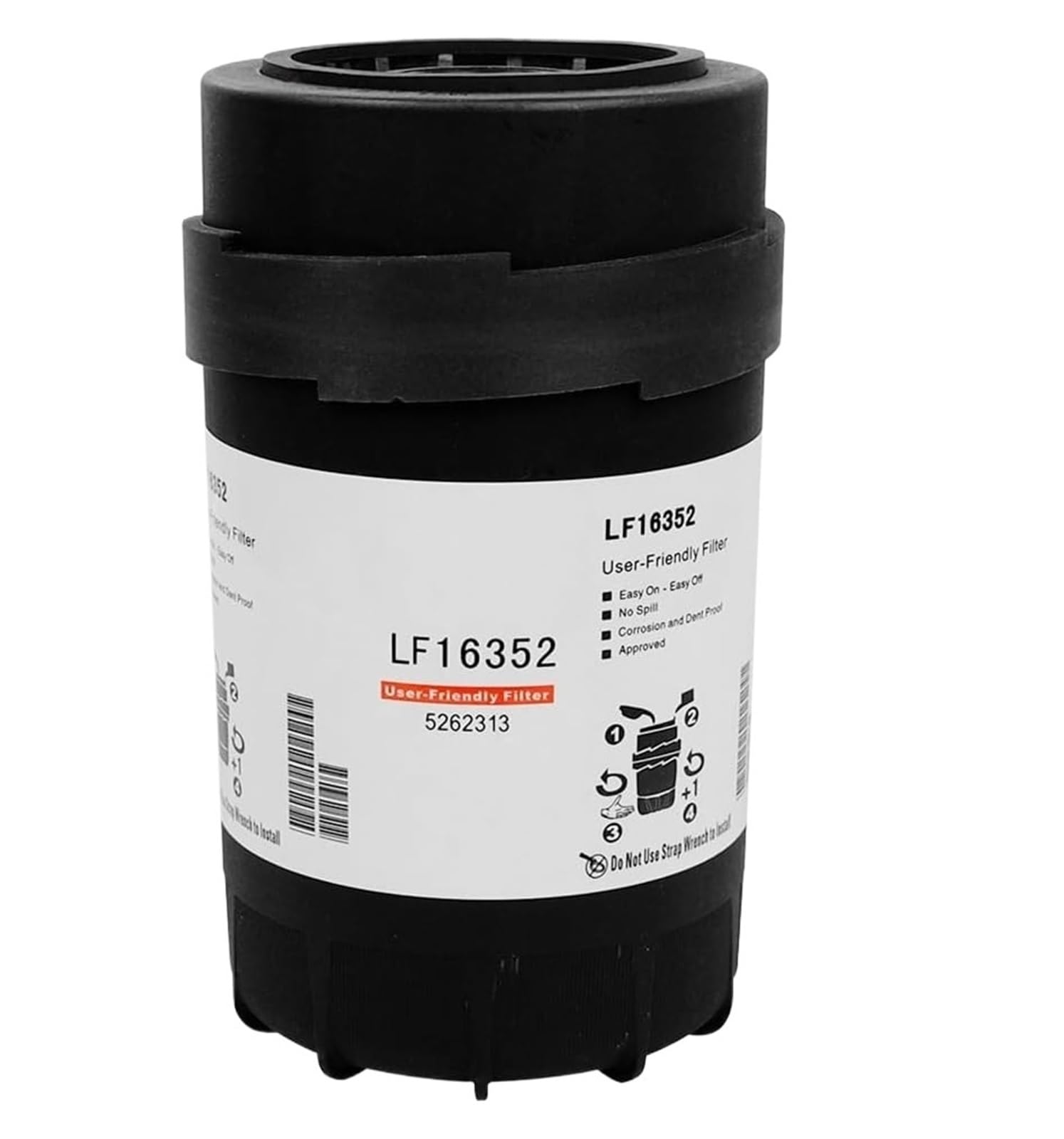 ZVQYSGIW LF16352 Oil Filter for ISF3.8 QSF2.8 QSF3.8 5262313 P556352 B40050 SO10116