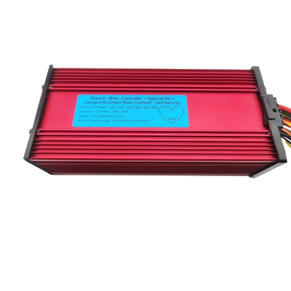 Centralina Monopattino Elettrico Regolatore del motorino della bici elettrica 36V 48V 60V 1200W 1500W 2000W con l'acceleratore pollice display LCD(36V-64V 34A-40A kit)