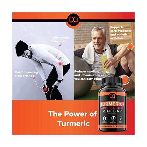 Turmeric-Capsules-Supplement-with-Apple-Cider-Vinegar-Pills-1650mg-Tumeric-Curcumin-with-Black-Pepper-Bioperine-Ginger-Extract-Organic-Powder-Premium-Joint-Healthy-Inflammatory-Support-2-Pack Turmeric Capsules Supplement with Apple Cider Vinegar Pills 1650mg Tumeric Curcumin with Black Pepper Bioperine Ginger…