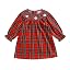 Santa Plaid Vintage Red
