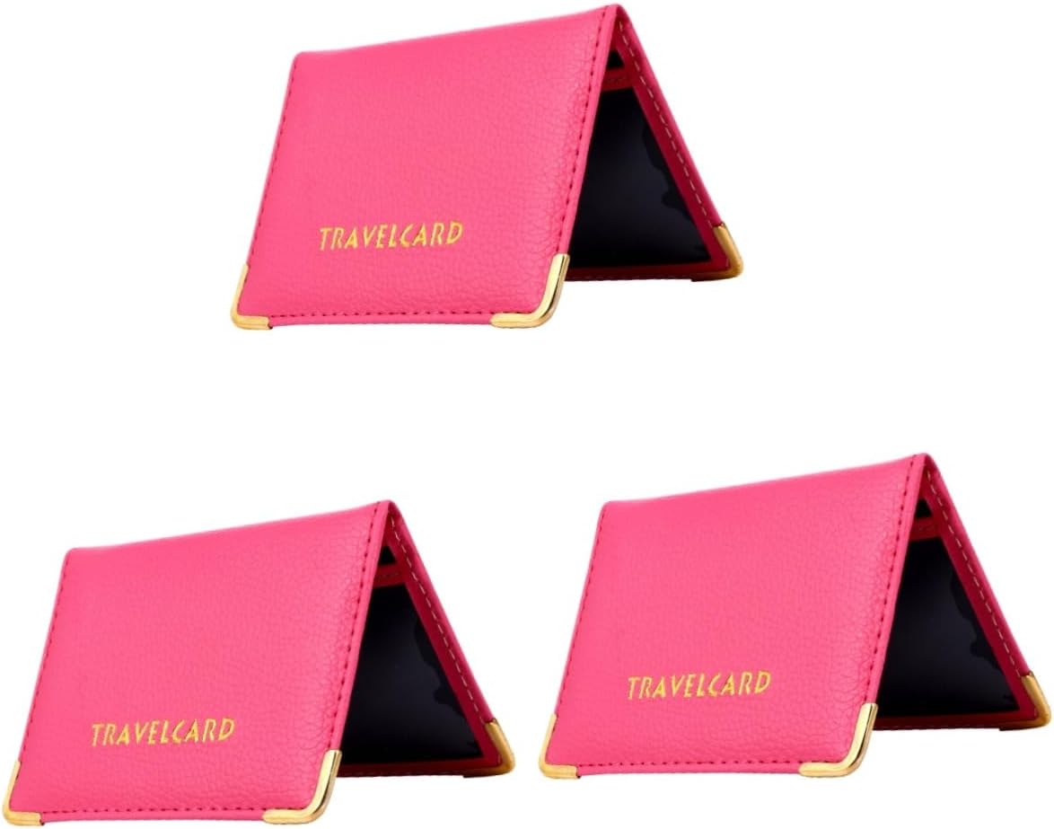 NUOBESTY Portadocumenti protettivo in 3 pezzi per carte e documenti e durevole per viaggi e uso quotidiano Design multiscomparto per ordine e facilità di accesso